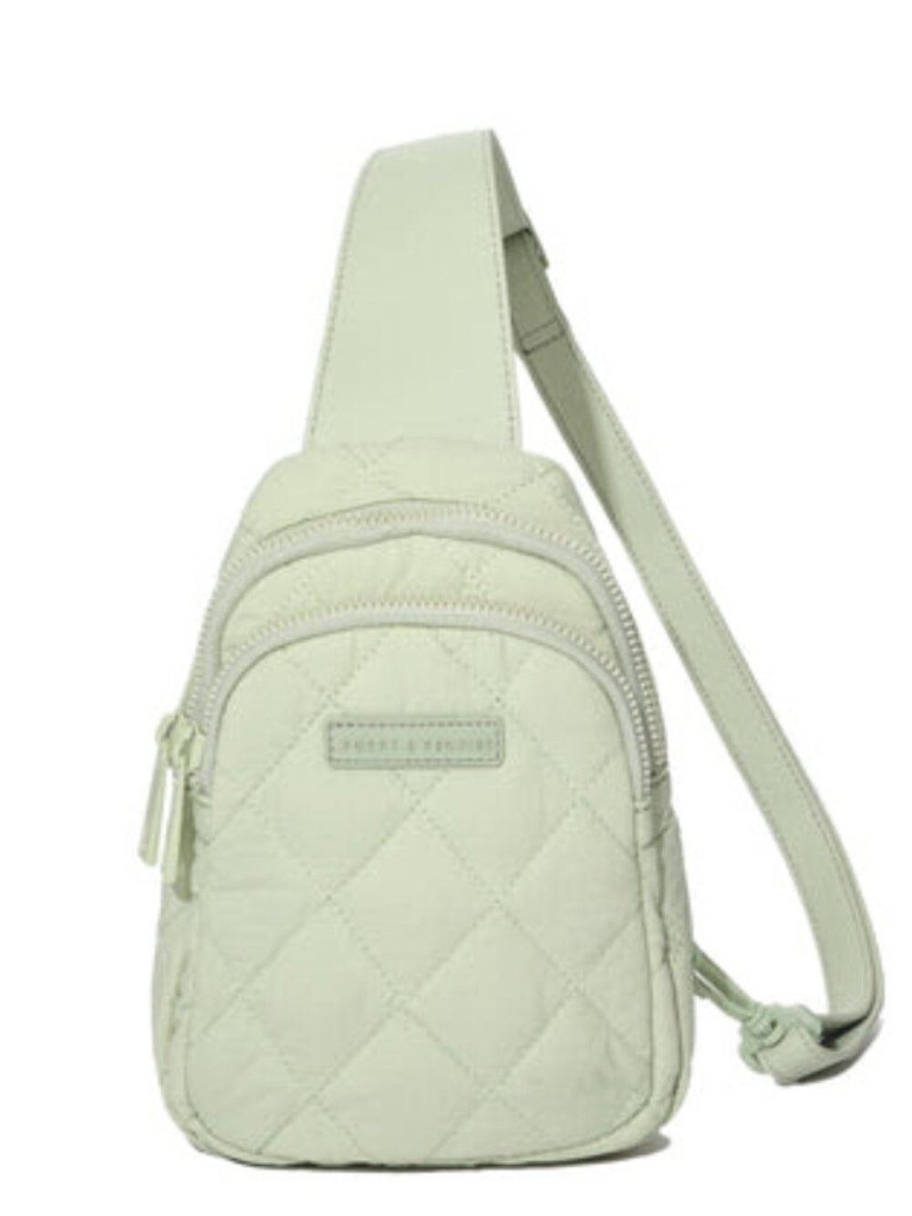 NWT Poppy & Peonies Quilted Mint Green Roamer